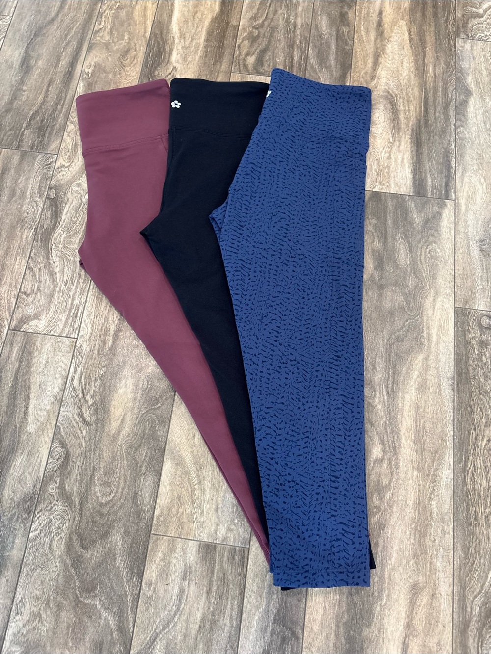 Tuff Athletics Leggings 3-Pack Bundle Size Small